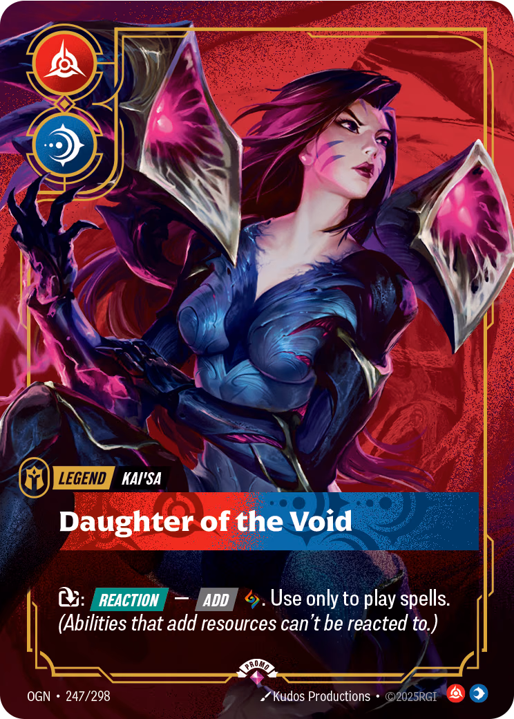 Kai'Sa, Daughter of the Void OGN-247/298 Riftbound card