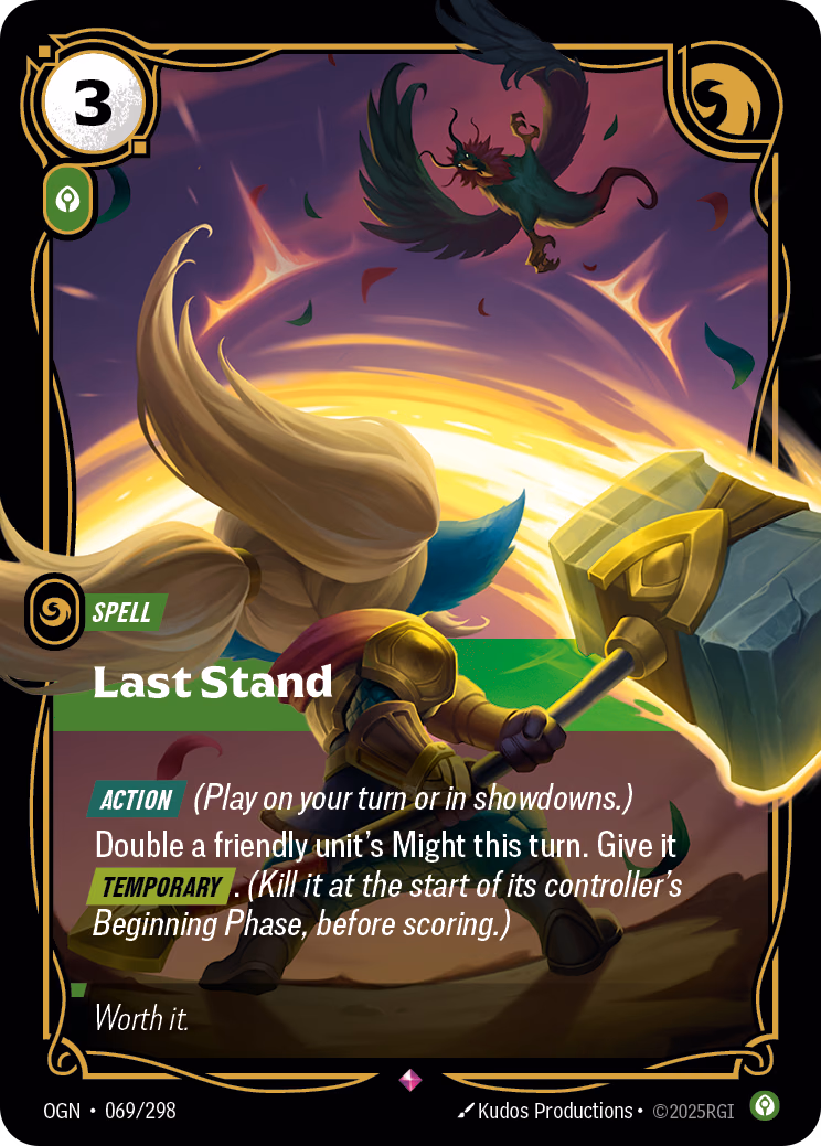 Last Stand OGN-069/298 Riftbound card