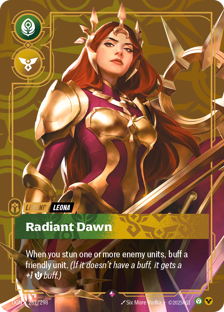 Leona, Radiant Dawn OGN-261/298 Riftbound card