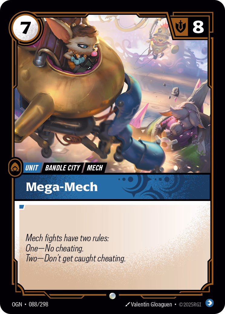 Mega-Mech OGN-088/298 Riftbound card