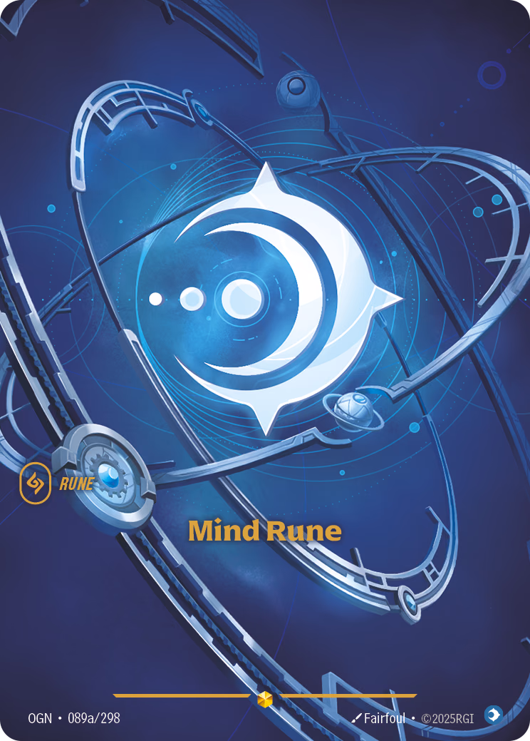 Mind Rune OGN-089a/298 Riftbound card