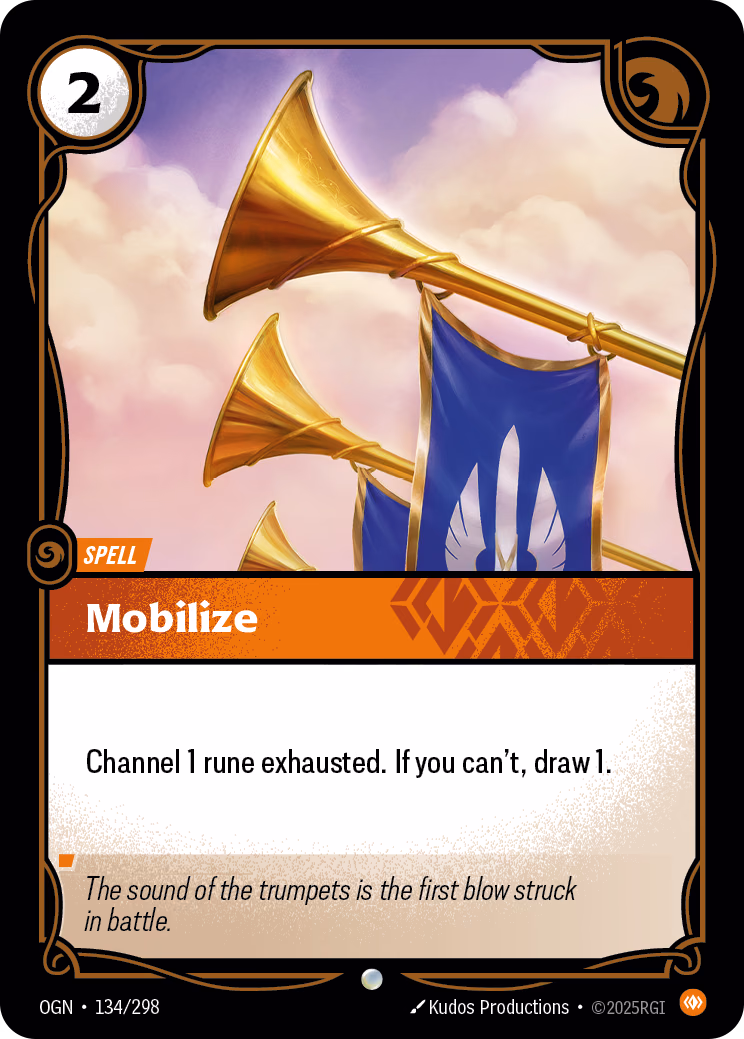 Mobilize OGN-134/298 Riftbound card