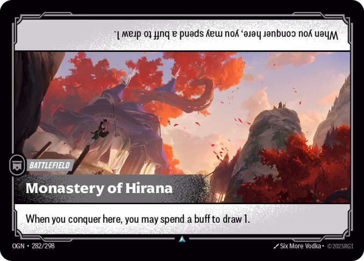 Monastery of Hirana OGN-282/298 Riftbound card