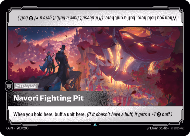 Navori Fighting Pit OGN-283/298 Riftbound card