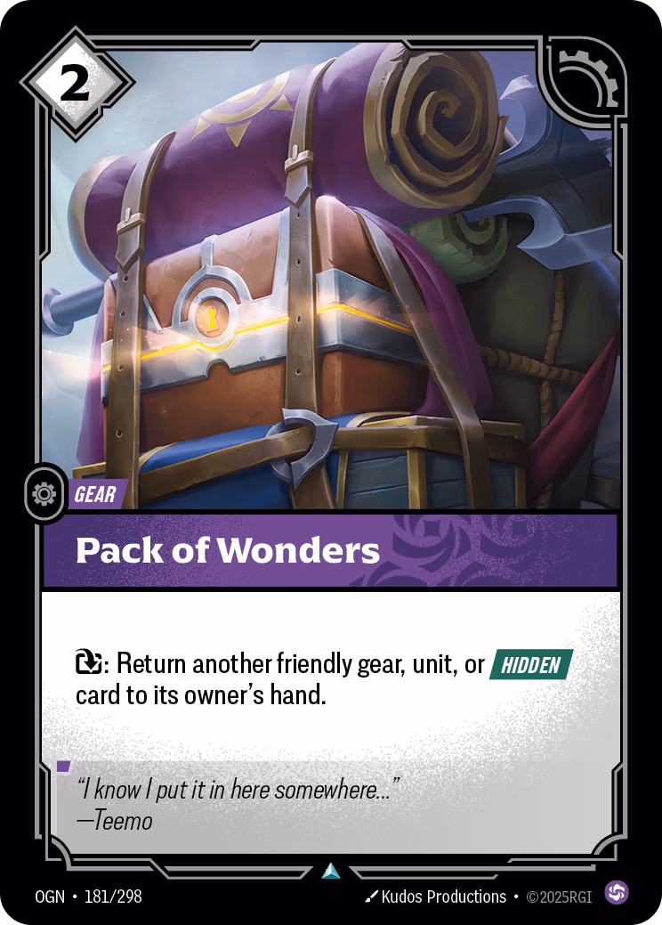 Pack of Wonders OGN-181/298 Riftbound card