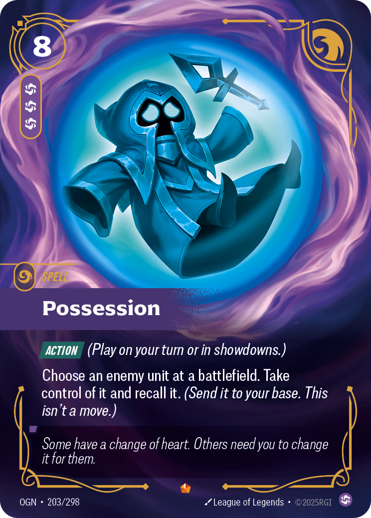Possession OGN-203/298 Riftbound card