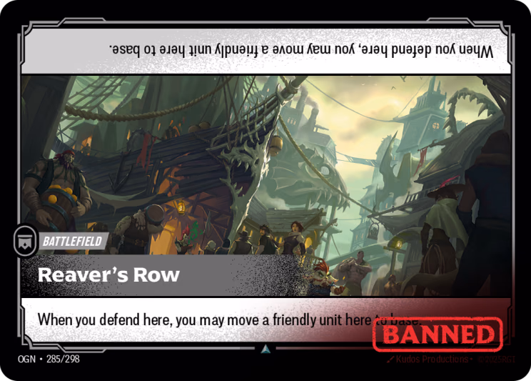 Reaver's Row OGN-285/298 Riftbound card