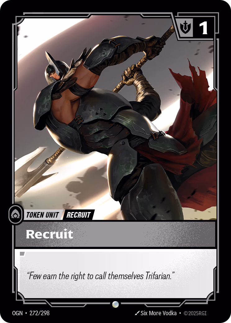 Recruit (NX) OGN-272/298 Riftbound card