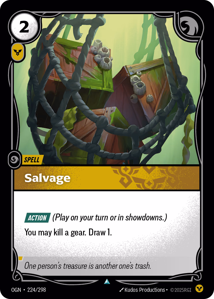 Salvage OGN-224/298 Riftbound card