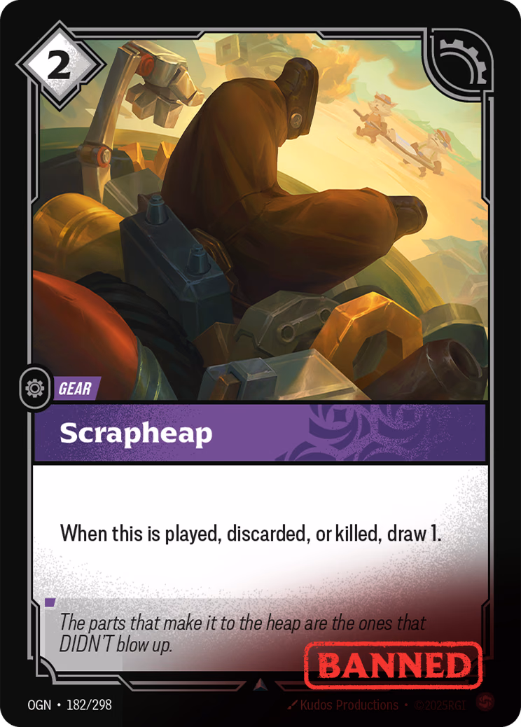 Scrapheap OGN-182/298 Riftbound card