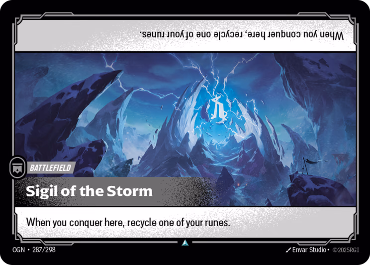 Sigil of the Storm OGN-287/298 Riftbound card