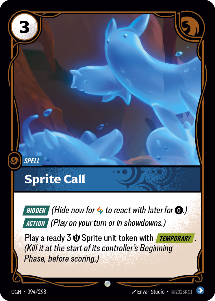 Sprite Call OGN-094/298 Riftbound card