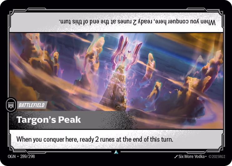 Targon's Peak OGN-289/298 Riftbound card
