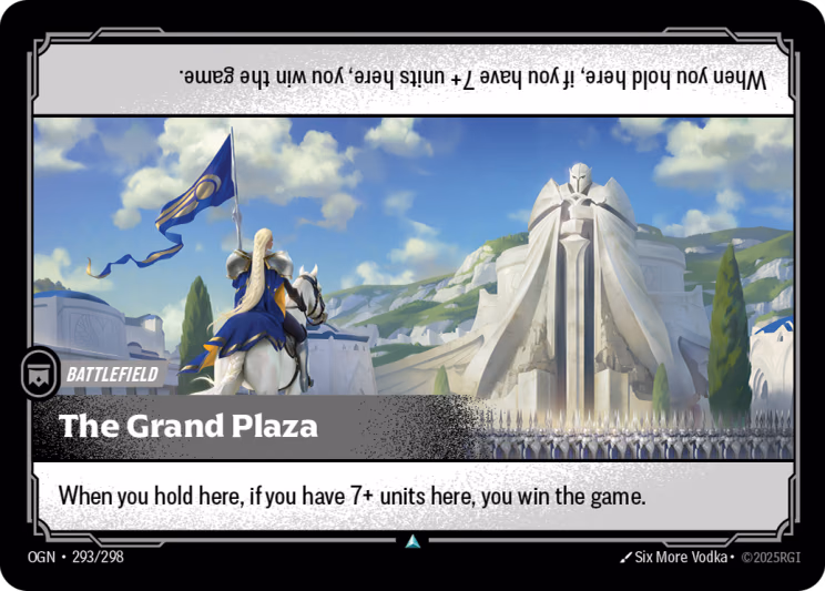 The Grand Plaza OGN-293/298 Riftbound card