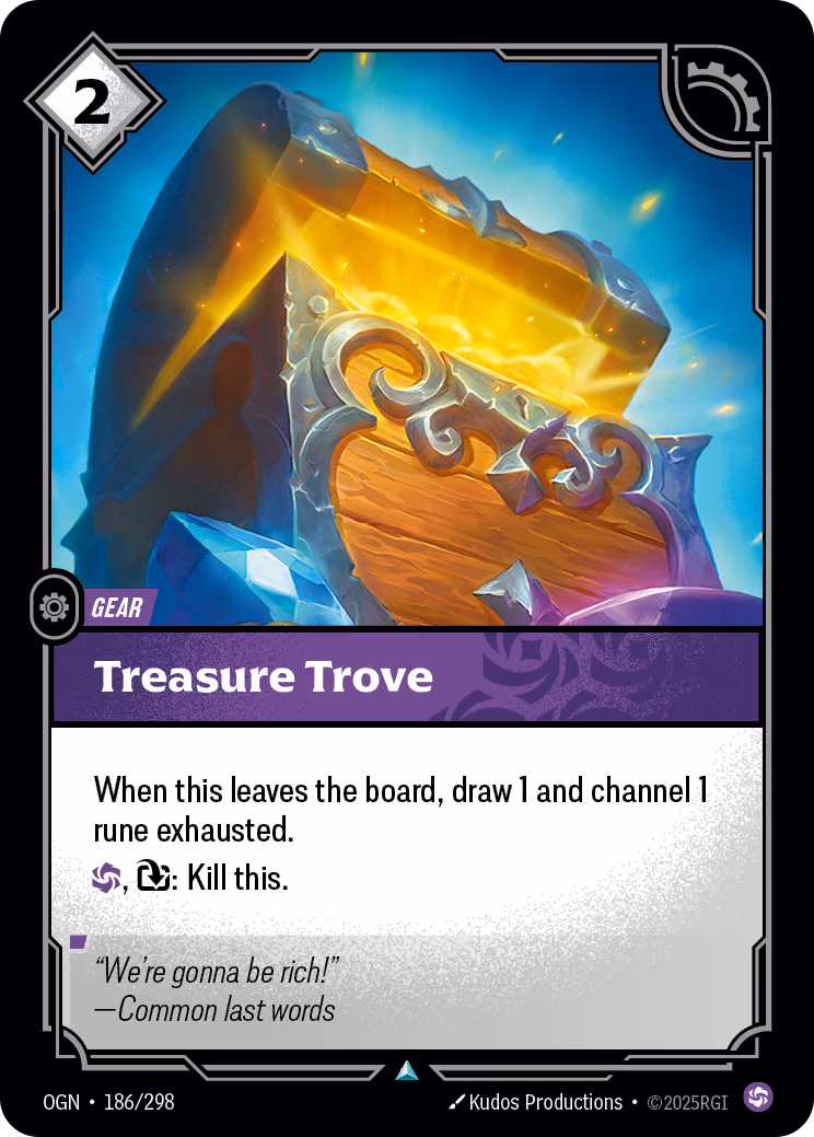 Treasure Trove OGN-186/298 Riftbound card