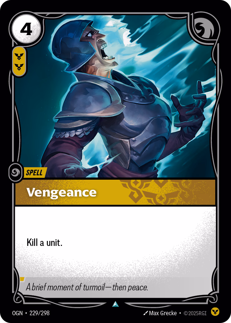 Vengeance OGN-229/298 Riftbound card