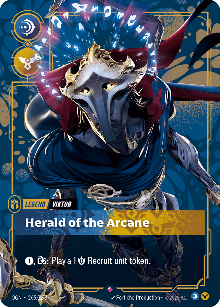 Viktor, Herald of the Arcane OGN-265/298 Riftbound card
