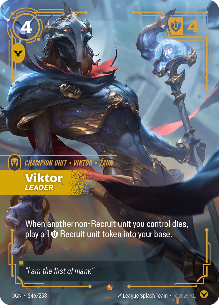 Viktor OGN-246/298 Riftbound card