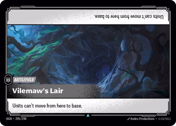 Vilemaw's Lair OGN-295/298 Riftbound card