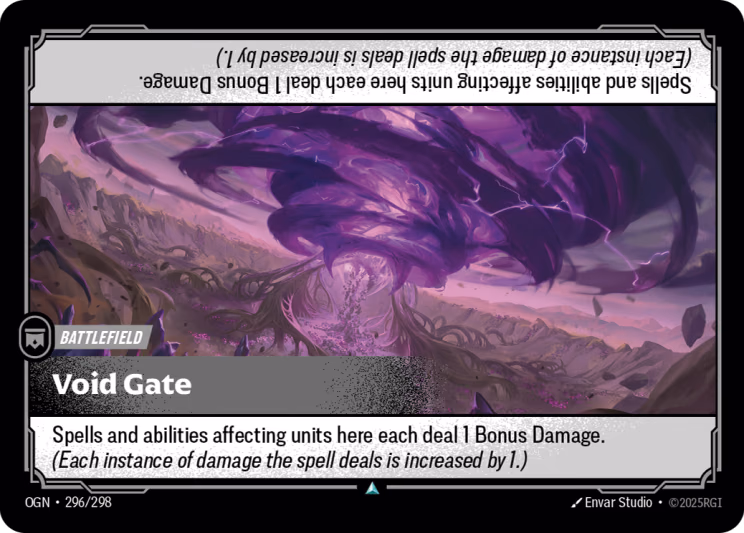 Void Gate OGN-296/298 Riftbound card