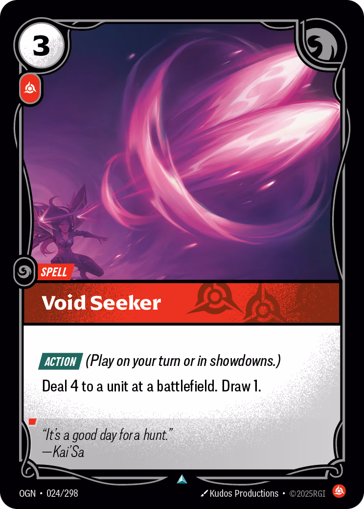 Void Seeker OGN-024/298 Riftbound card