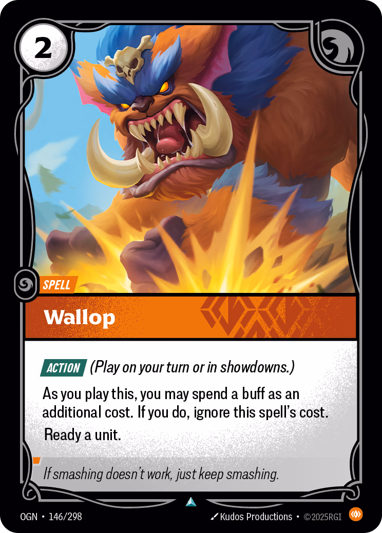 Wallop OGN-146/298 Riftbound card