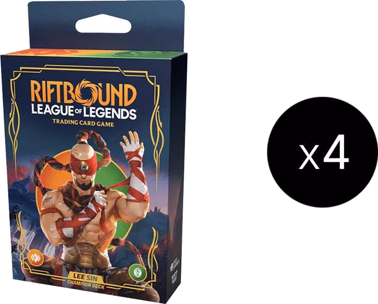 Riftbound Origins Champion Deck (Lee Sin) Display