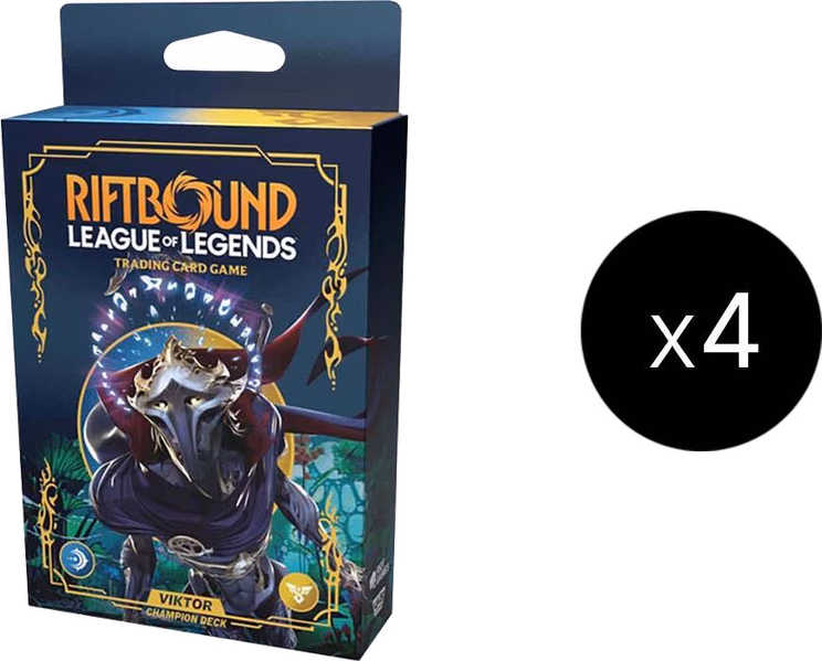 Riftbound Origins Champion Deck (Viktor) Display
