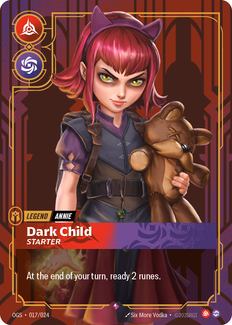 Annie, Dark Child - Starter OGS-017/024 Riftbound card