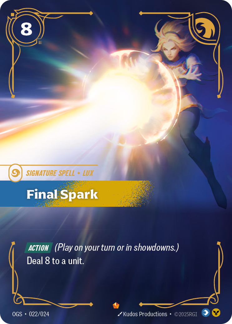 Final Spark OGS-022/024 Riftbound card