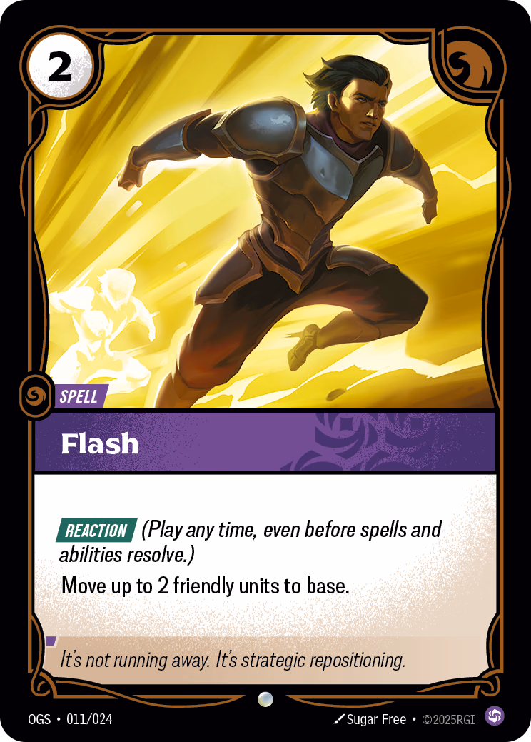 Flash OGS-011/024 Riftbound card