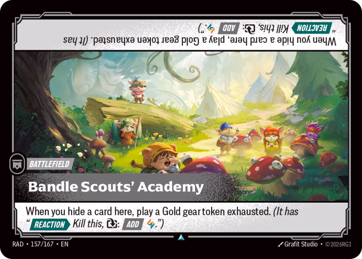 Bandle Scouts' Academy RAD-157/167 Riftbound card