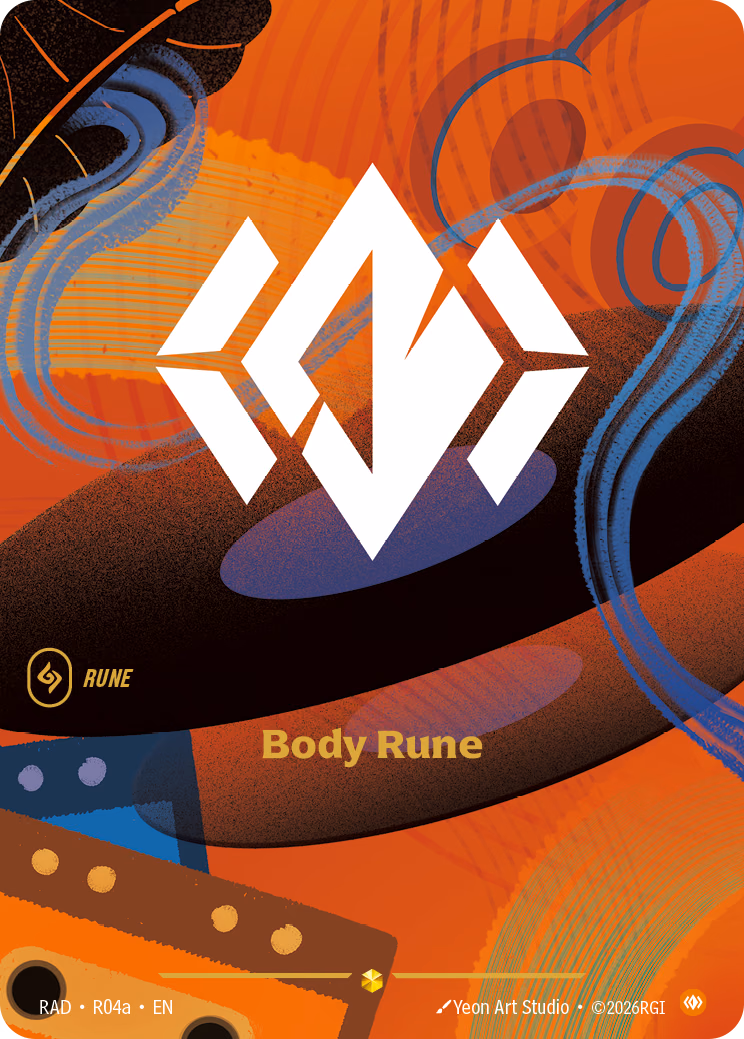 Body Rune RAD-R04a Riftbound card