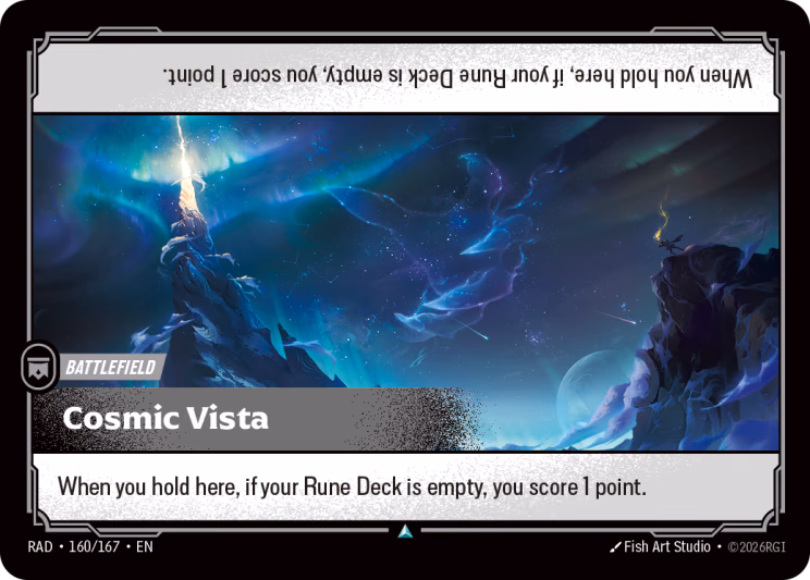 Cosmic Vista RAD-160/167 Riftbound card