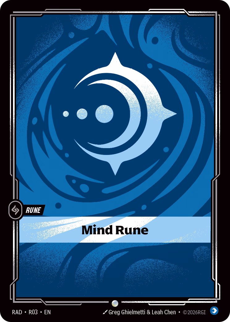 Mind Rune RAD-R03 Riftbound card