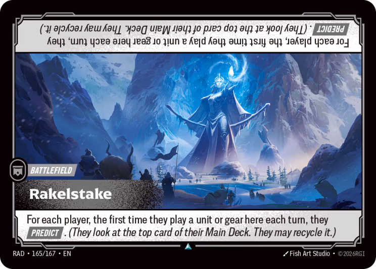 Rakelstake RAD-165/167 Riftbound card