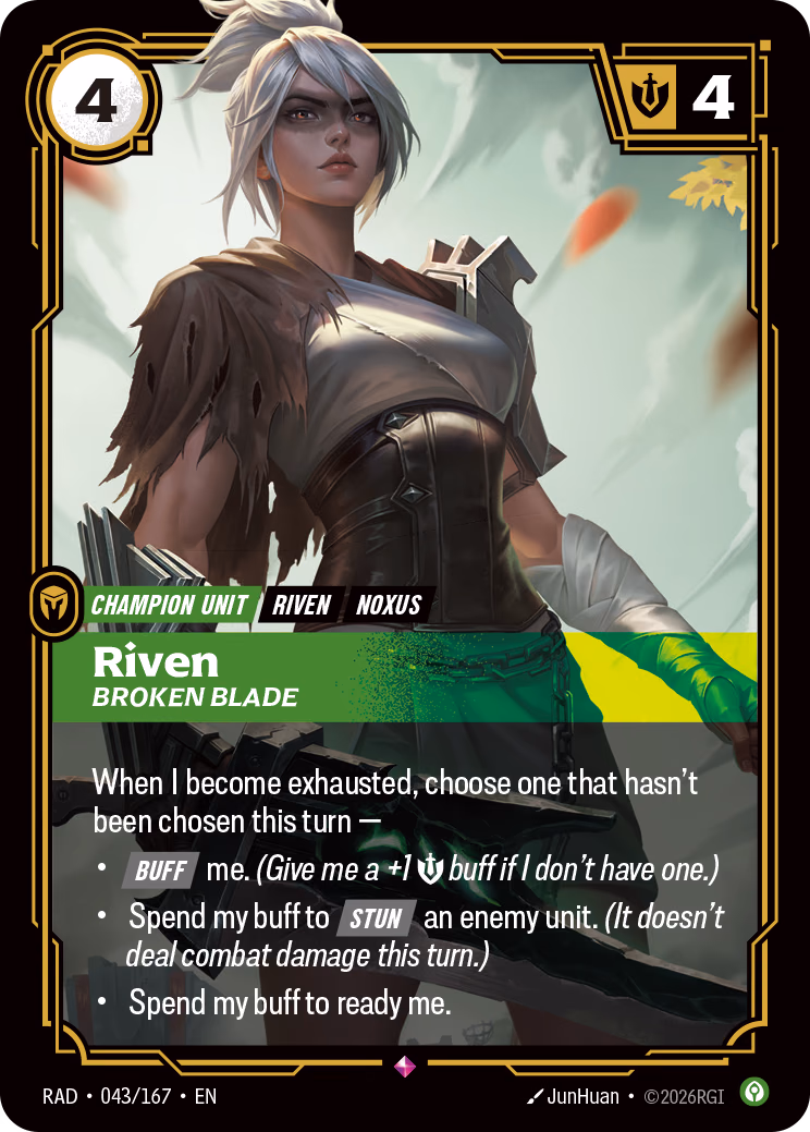 Riven RAD-043/167 Riftbound card