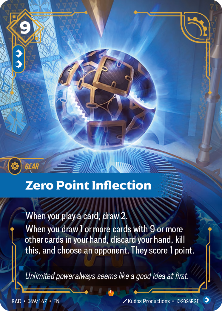 Zero Point Inflection RAD-069/167 Riftbound card