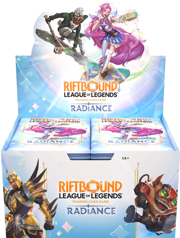 Riftbound Radiance Booster Display