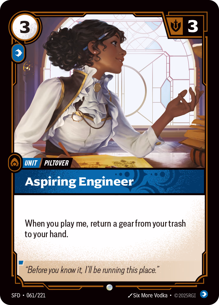 Aspiring Engineer SFD-061/221 Riftbound card
