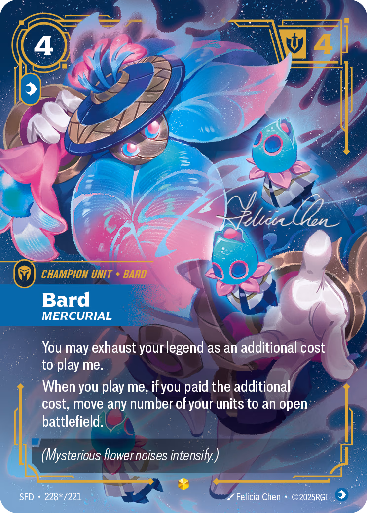 Bard SFD-228*/221 Riftbound card