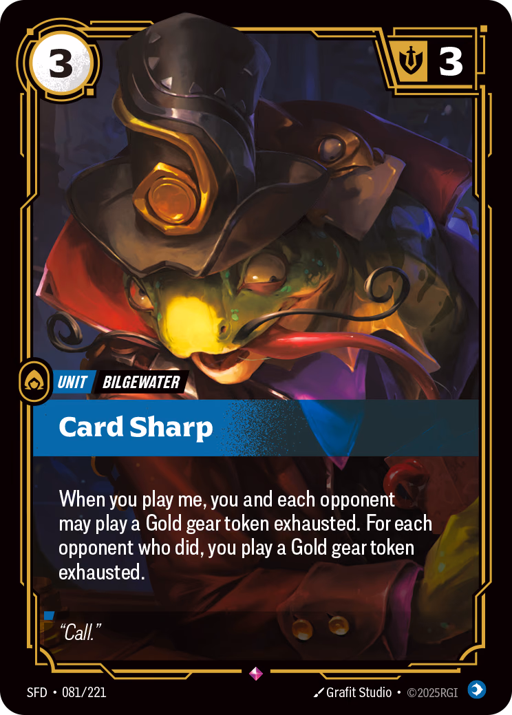 Card Sharp SFD-081/221 Riftbound card