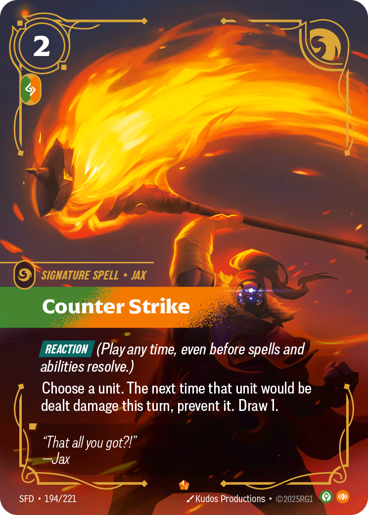 Counter Strike SFD-194/221 Riftbound card