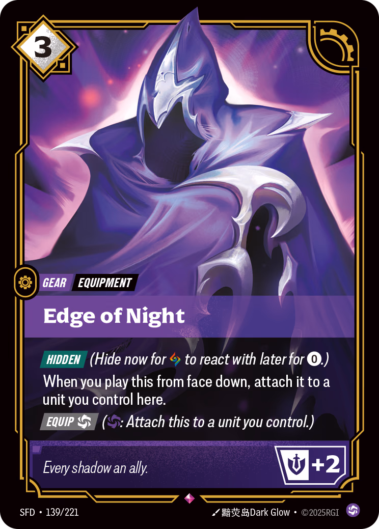 Edge of Night SFD-139/221 Riftbound card