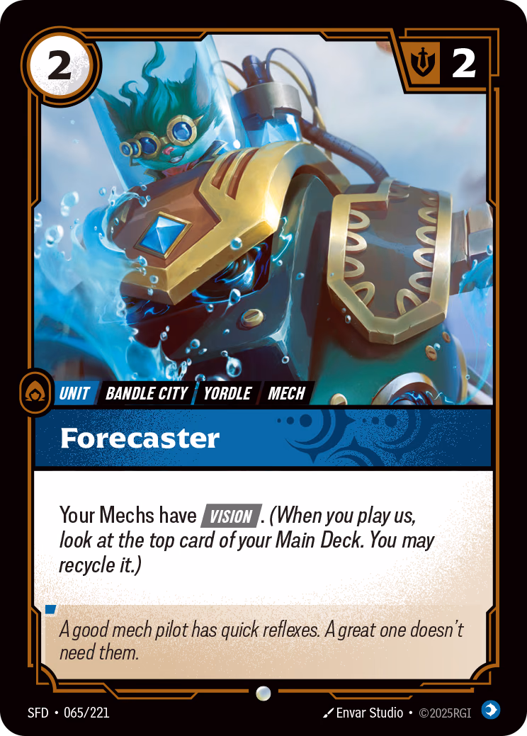 Forecaster SFD-065/221 Riftbound card