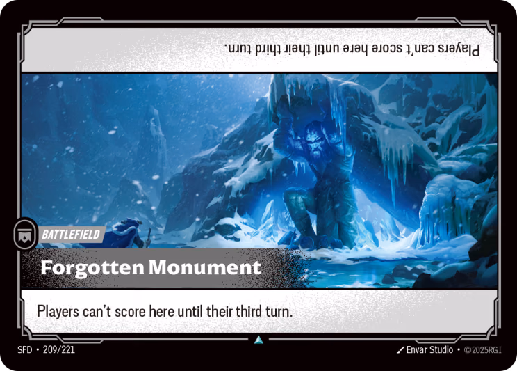 Forgotten Monument SFD-209/221 Riftbound card