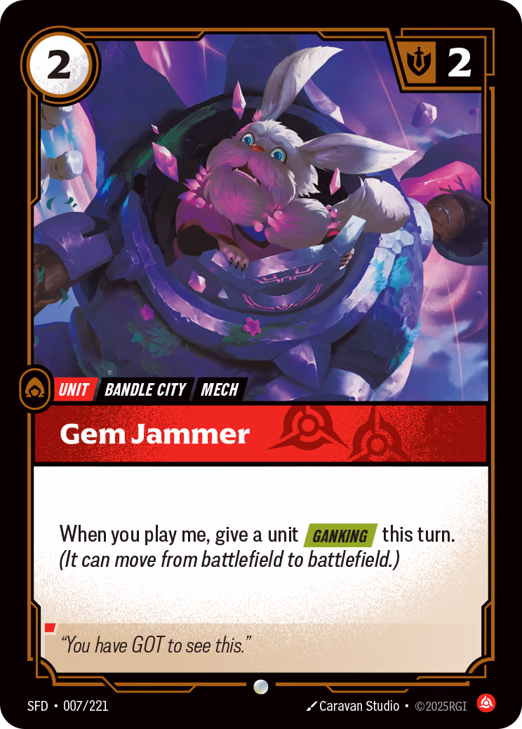 Gem Jammer SFD-007/221 Riftbound card