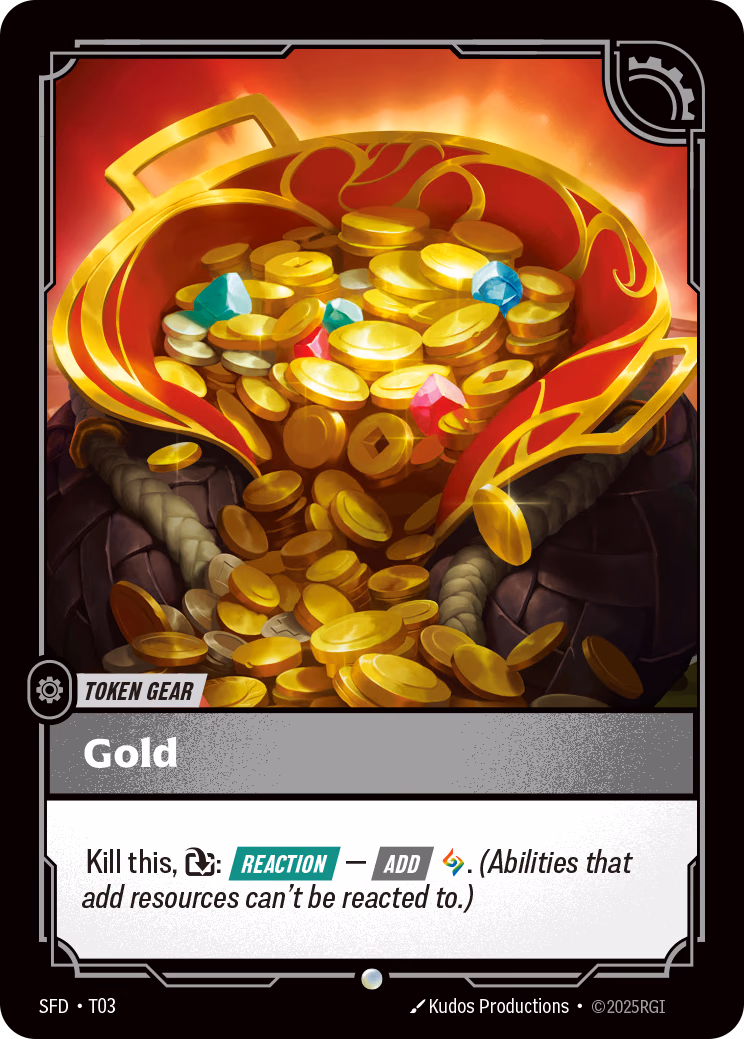 Gold SFD-T03 Riftbound card