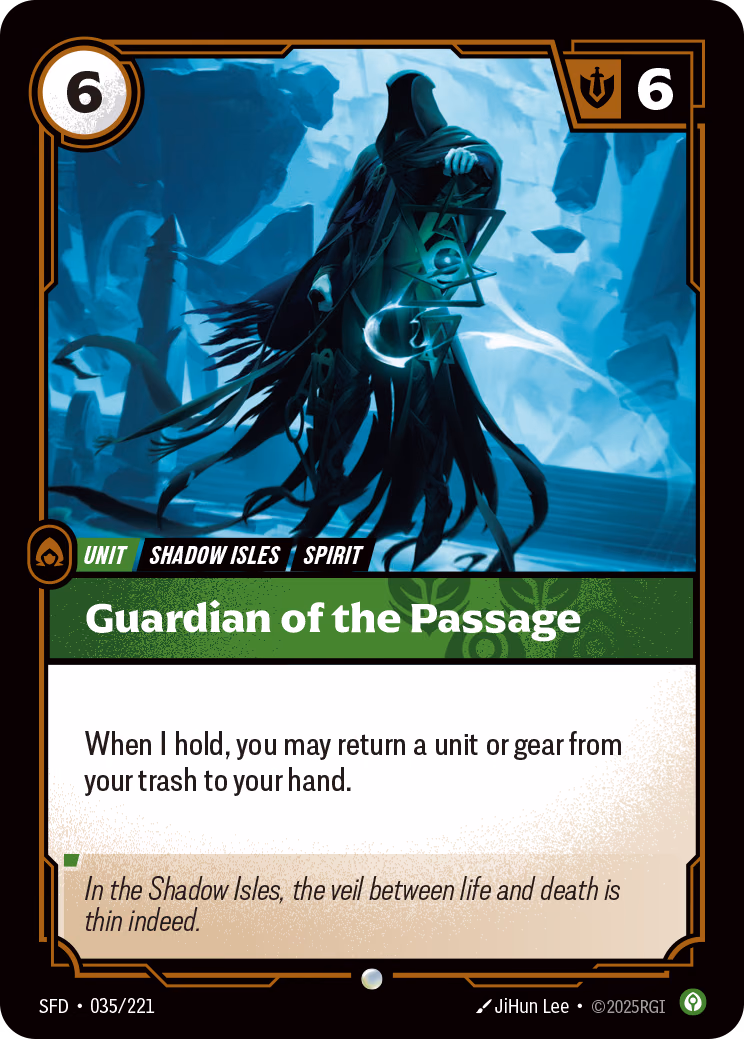 Guardian of the Passage SFD-035/221 Riftbound card