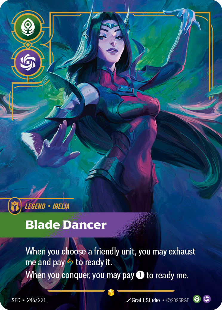 Irelia, Blade Dancer SFD-246/221 Riftbound card